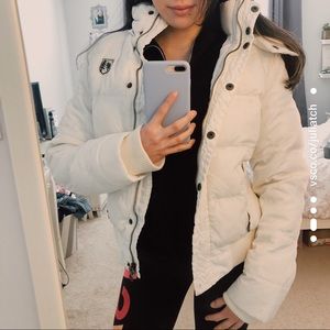 American Eagle WHITE PUFFER